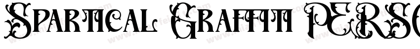 Spartical Graffiti PERSONAL USE Re字体转换